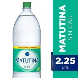 AGUA MATUTINA SIN GAS UNIDAD