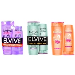 ELVIVE PACK 400ML+200ML